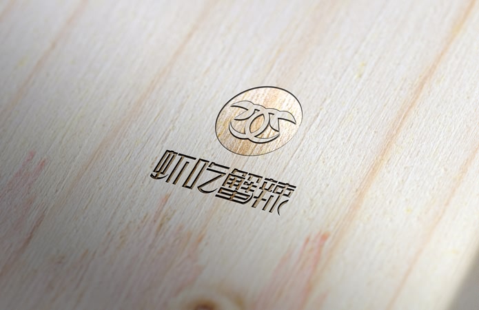 乌鲁木齐虾吃蟹辣餐饮品牌标志设计-美无画品牌设计出品