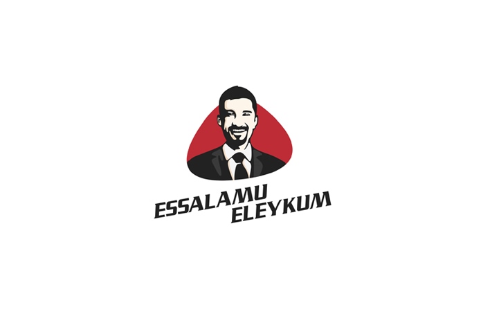 爱萨拉姆公司ESSALAMUELEYKUM品牌logo设计-美无画设计